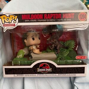 Jurassic Park Muldoon Raptor Hunt Funko Pop!